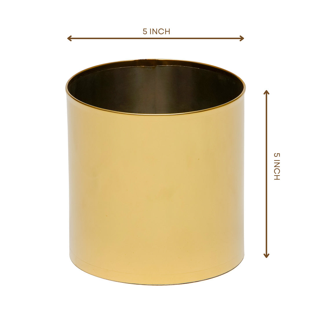 Golden Home Decor Pot