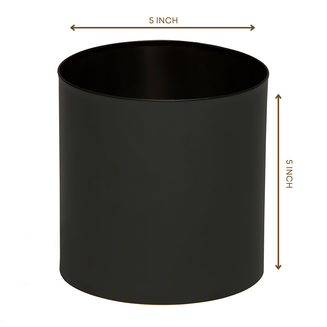 Black Home Decor Pot