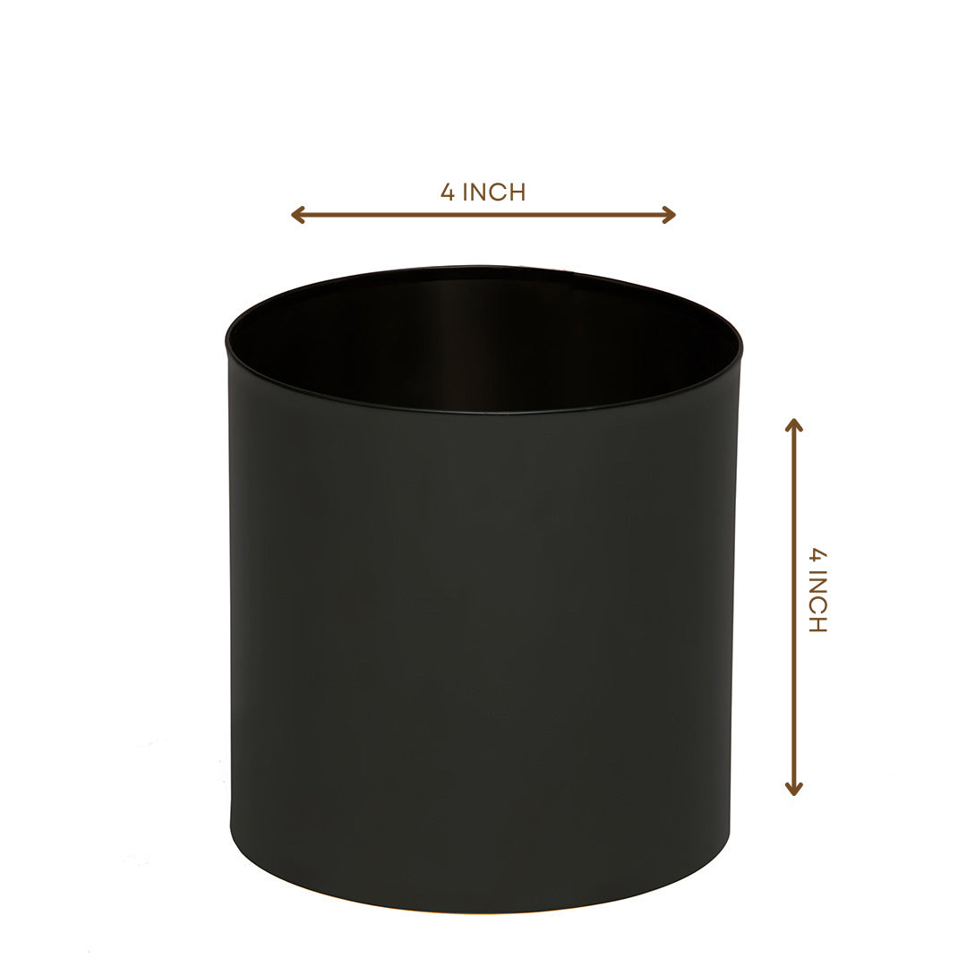 Black Home Decor Pot